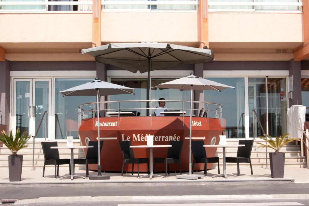 Logis Hôtel Mediterranee Port-la-Nouvelle Buitenkant foto