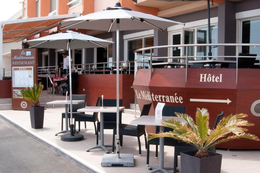 Logis Hôtel Mediterranee Port-la-Nouvelle Buitenkant foto